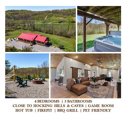 Spacious Cabin Near Hocking Hills And Caves With Hot Tub And Firepit Laurelville Extérieur photo